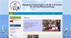 Desktop Screenshot of krakow95.eprzedszkole.com